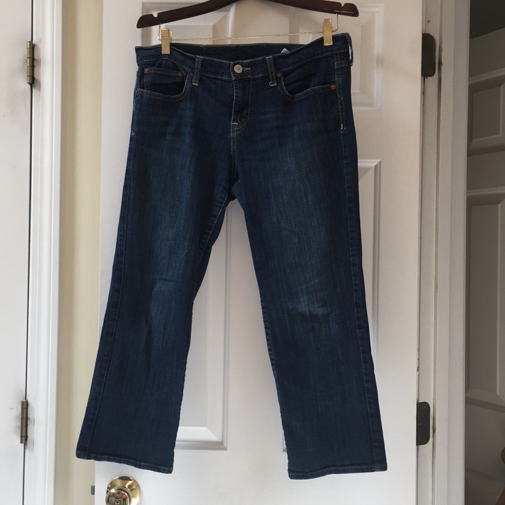 Lucky Brand crop jeans